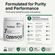 Ozenica Trimfexa GLP-1 Weight Loss Support Supplement